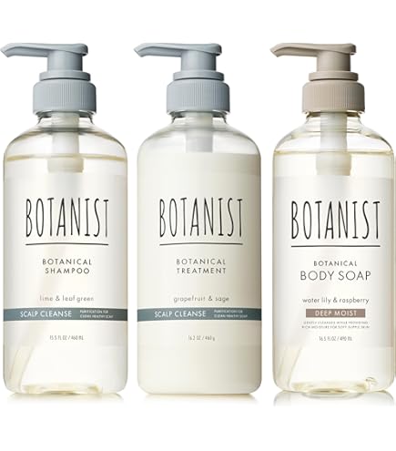 Amazon | 【セット】BOTANIST ボタニカルスカルプシャンプー 490ml